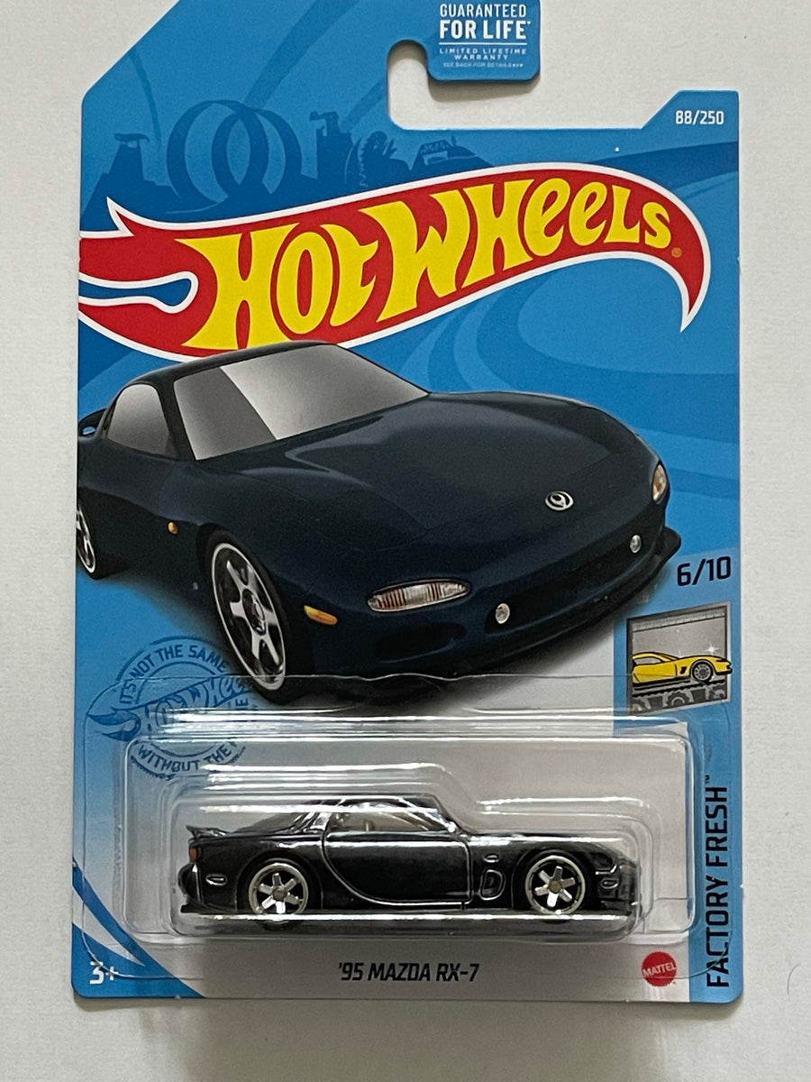 HOTWHEELS '95 MAZDA RX-7 SUPER TREASURE HUNT – D and J Toys and