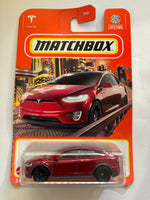 Matchbox Tesla Model X Red