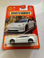 Matchbox Tesla Model 3 White