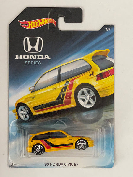 Hotwheels ‘90 Honda Civic EF “Yellow “