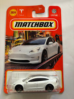 Matchbox Tesla Model 3 White