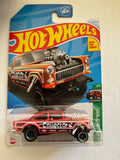 Hotwheels ‘55 Chevy Bel Air Gasser HW Gassers Orange HW Reverse Rake