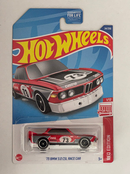 Hotwheels ‘73 BMW 3.0 CSL Race Car “Red Edition”