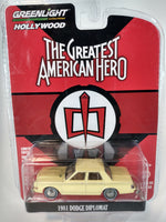 GREENLIGHT HOLLYWOOD THE GREATEST AMERICAN HERO 1981 DODGE DIPLOMAT