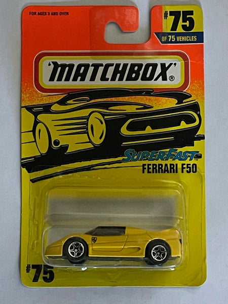MATCHBOX FERRARI F50