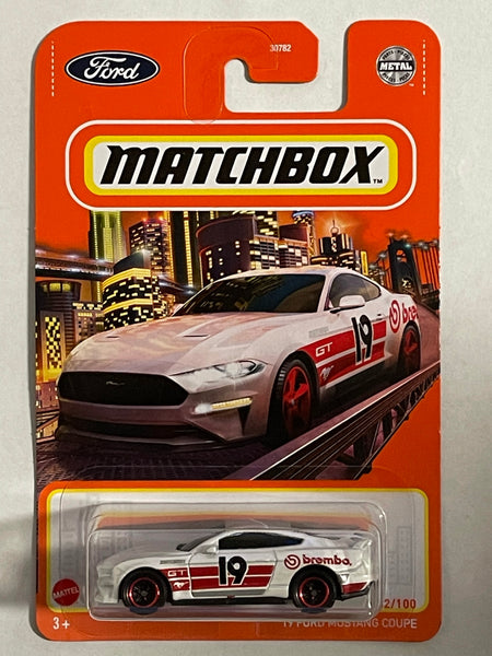 MATCHBOX 2019 FORD MUSTANG COUPE