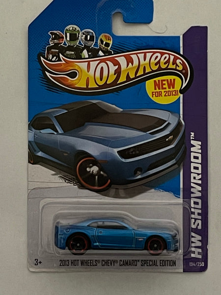 Hotwheels 2013 Chevy Camaro Special Edition Blue