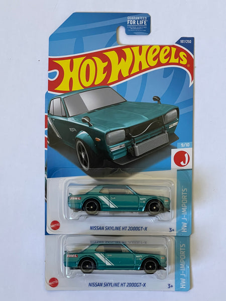 HOTWHEELS NISSAN SKYLINE HT 2000GT-X – D and J Toys and Collectables