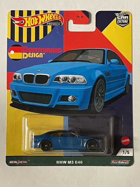 HOTWHEELS CAR CULTURE BMW M3 E46 BLUE