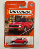 MATCHBOX 1976 HONDA CVCC RED