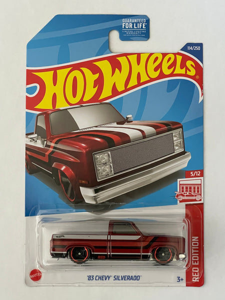 HOTWHEELS TARGET EXCLUSIVE RED EDITION ‘83 CHEVY SILVERADO “RED”