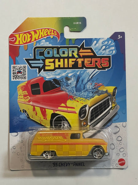 HOTWHEELS COLOR SHIFTERS ‘55 CHEVY PANEL